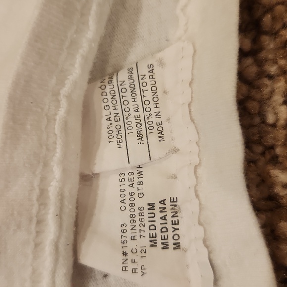 Men's Champion White Tee with Bold Graphic, Size M - Picture 4 of 5